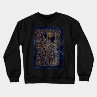 Pagan King. Celestial Background. Crewneck Sweatshirt